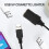 Καλώδιο προσαρμογέα μετατροπέα USB 5V σε 12V για αναπτήρα αυτοκινήτου 4