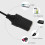 Καλώδιο προσαρμογέα μετατροπέα USB 5V σε 12V για αναπτήρα αυτοκινήτου 5
