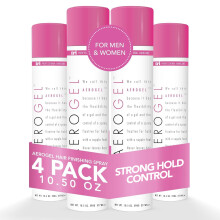 TRI Design Aerogel Haarspray - Starker Halt, ungiftig, für lockiges Haar mit flexibler, berührbarer Halte