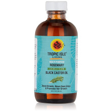 Tropic Isle Living Haar- und Hautpflegel | Jamaikanisches schwarzes Rizinusl fr trockenes Haar und trockene Haut | 100 % rein und natrlich 4 oz (