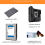 A09 HTPC Computer Case Mini ITX Gaming PC Chassis Desktop USB3.0 Home Black 6