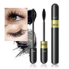 Tubing Mascara Waterproof & Smudge-Proof - 2-1 Long-Lasting Mascara Black Volumizing and Lengthening for Eye Makeup No Clumping Curling Eyelashes