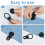 Tarp Grabbers Movable Clips για υπαίθρια σκηνή κάμπινγκ Τέντα κάλυμμα Tarps και πλαστικά φύλλα 5