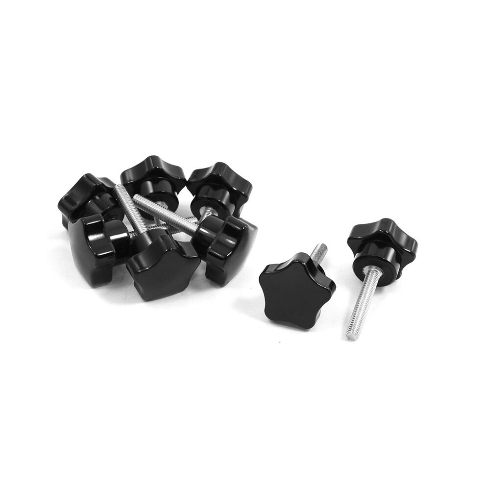 Lot de 8 vis de serrage à filetage mâle M6 x 30 mm de diamètre