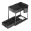 Kitchen Organizer Table Top Double-Layer Pull-Out Shelf Cabinet Sink Rack 1