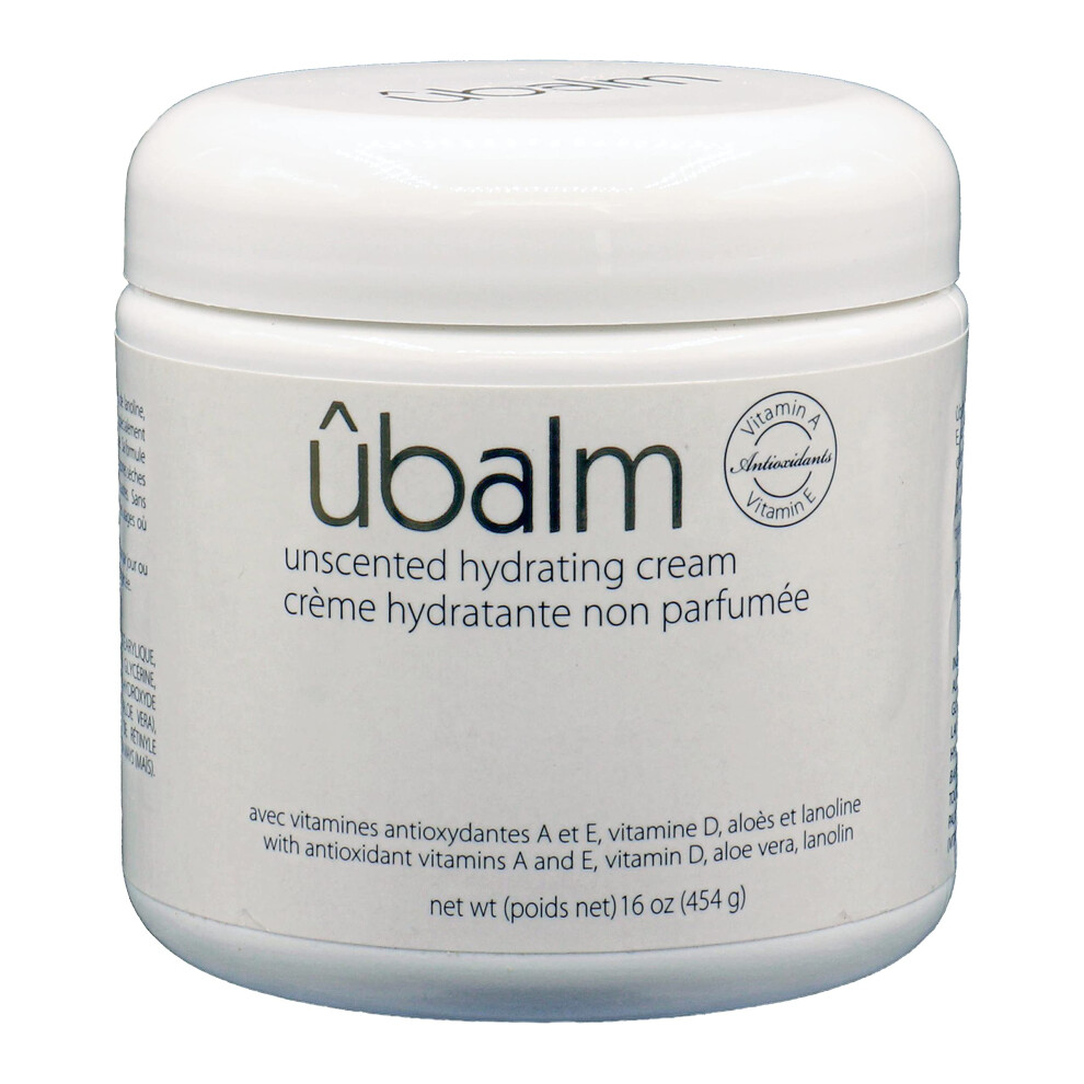 Originele Uierbalsem White/Cream Ubalm - Unscented Hydrating Salon Formula For Very Dry Skin (16 Fl Oz) By Makers Of Original Udder Balm