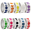 10000 Piece Colored Dot Stickers 1000Pcs/Roll,10 Color Circle Dots Labels Round Coding for Office, 13mm 8