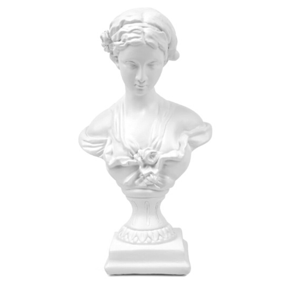 Greek Statue Of Venu Goddess, Classic Roman Bust Mythology Sculpture For Living Room Home Shelf Decor Kopinma