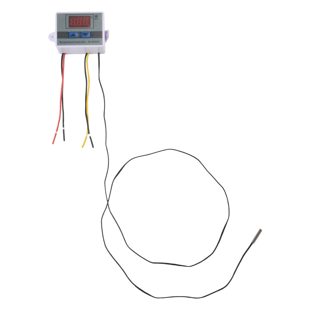 10A Ac110-220V Digital Led Temperature Controller Xh-W3001 For Incubator Cooling Heating Switch Thermostat Sensor 4851672797653