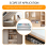 Foldable Under Bed Bags Large Storage Boxes Thick Breathable Underbed Clothes Zippered Organizer 7