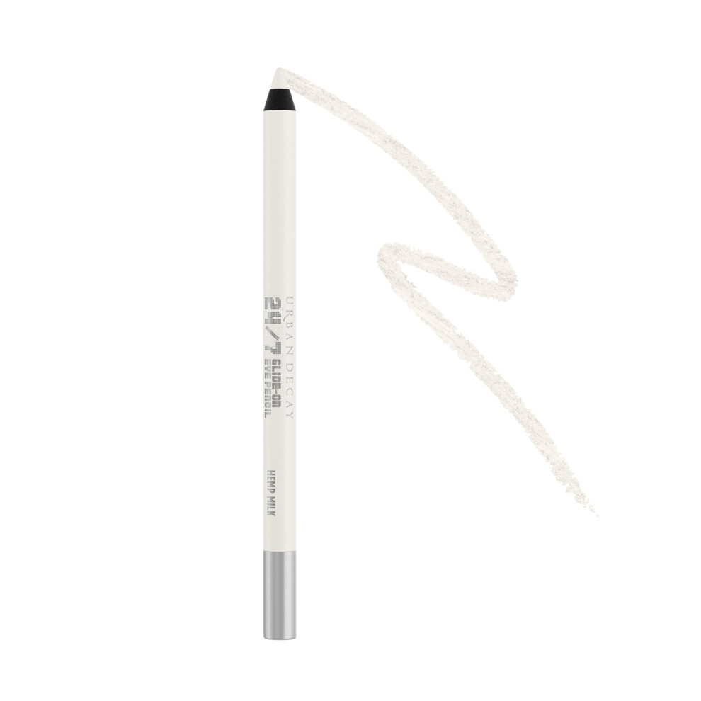 Urban Decay 24/7 Waterproof Waterline Eyeliner Pencil (Hemp Milk - Matte White)  Smudge-Resistant  Transfer-Resistant  Long-lasting Colored Eye Liners