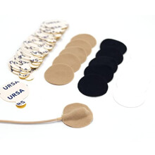 URSA Soft circles: Reusable Soft covers That Provide a Shield Against the Wind and camouflage for Lavalier Mics (15x Soft circles + 30x Stickies Mult