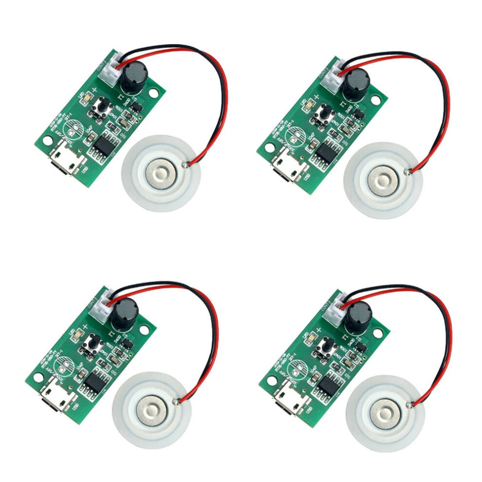 4Pcs 20Mm Ultrasonic Mist Maker Fogger Atomizer Transducer Film Plate Accessories Humidifier Rubber Gasket 4851672700721