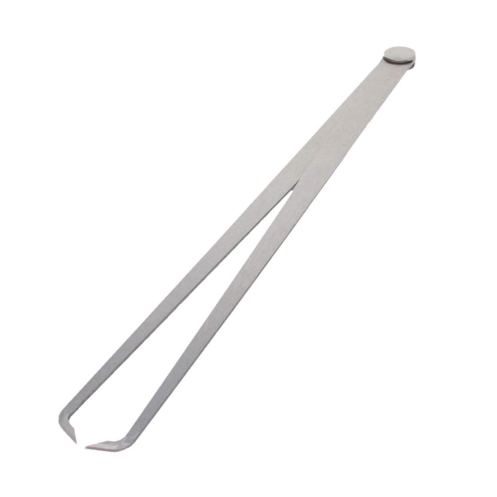 Utoolmart 300 Mm / 11,8 Zoll Innenmessschieber, Gerades Bein, Feste Verbindung, Edelstahl-Innenmessschieber, Messwerkzeuge Zum Schnitzen Und Formen Vo-image