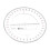 Utoolmart 360 Angle Measurement Tool 15cm / 5.9-inch Angle Measurement Tool Drafting Tools Circle Angle Measurement Tool Math Geometry 1 Pcs 1