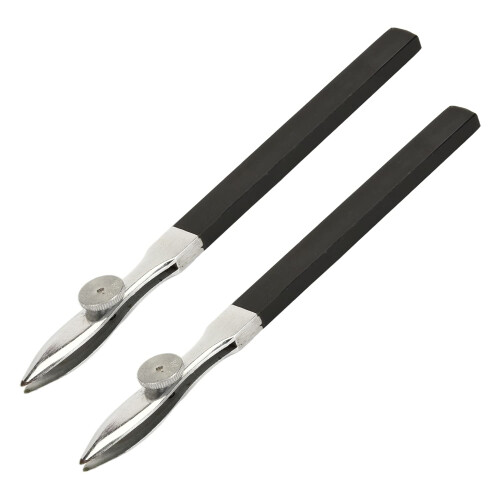 Utoolmart Καλλιτεχνικό Μολύβι Ρυθμιστικού Καλωδίου 2 Τεμάχια (Μαύρο)
