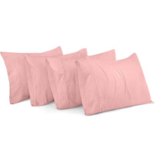 Utopia Bedding Queen Pillow Cases - 4 Pack - Envelope Closure - Soft Brushed Microfiber Fabric - Shrinkage and Fade Resistant Pillow Covers Queen Size