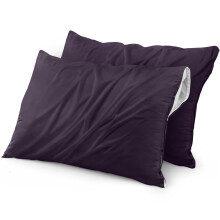 Utopia Bedding Waterproof Pillow Protector Zippered (2 Pack) Standard Purple - Bed Bug Proof Pillow Encasement 20 x 26 Inches