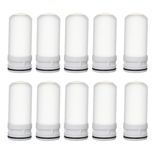 10 PCS Faucet Water Filter Ceramic Replacement Remove Practical 1