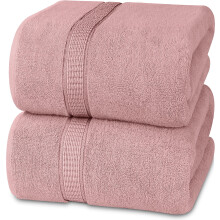Utopia Reczniki - luksusowy Jumbo Bath Arkusz 2 sztuki - 600 GSM (35x70 cali) 100% Pierscien Spun Bawelna - Wysoce chlonne i szybkie, Extra Duze