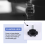 5 τεμ M6 x 15mm Αρσενικό νήμα 25mm Εξάγωνο πόμολο σύσφιξης Μαύρο 9
