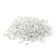 300 stuks CE-1 gesloten draadconnectoren 22-18 gauge krimpkappen wit
