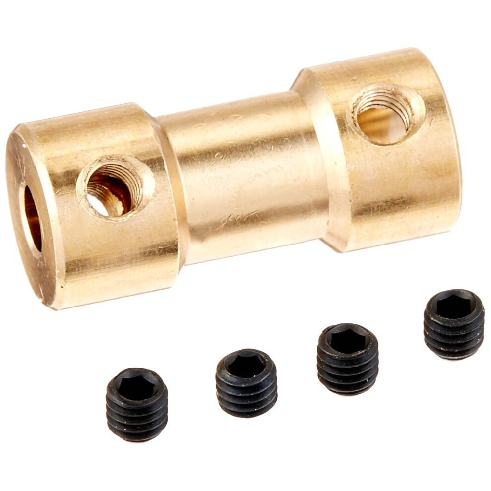 Rc Airplane 3Mm To 5Mm Brass Motor Coupling Shaft Coupler Connector 4851672706570