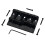 Ponte per basso rigido a 4 corde per basso stile Precision PB, nero 2