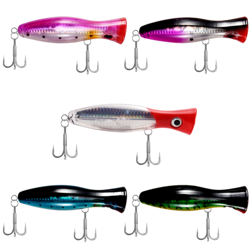 Angelköder - Popper Catching / Pack Sea 5 Stück 12,5 cm und 40 Gramm