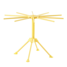 Tendedero plegable para pasta, colgador de plástico para espaguetis, soporte para secar fideos con 10 asas.