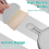 Mini Dustpan and Brush Set, Small Broom Cleaning Set Portable Table Top Set(Grey) 3