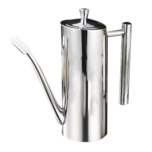700Ml Edelstahl Olivenöl Flasche Essig Spender Sauce Batcher Können Töpfe Container