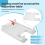 Sewing Machine Folding Legs Hard ABS Extension Table Board for 505A Parts 6