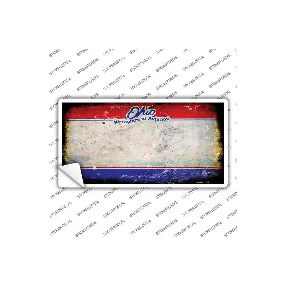 Smart Blonde Lp-8152S-S Ohio State Rusty Novelty Sticker Decal - Small 792636421983
