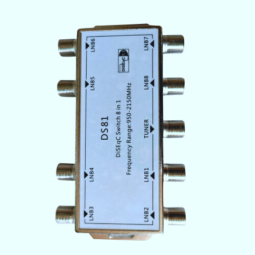 DS81 Segnale satellitare DiSEqC Switch LNB Ricevitore Multiswitch 1