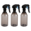Plastic Bottles for Cleaning Solutions,10OZ Reusable Empty Container with Black Trigger Sprayer, 3Pack 2