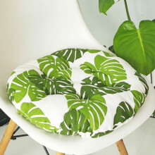 vctops Bohemian Soft Round Chair Pad Garden Patio Home Kitchen Office Seat Cushion Leaf Diameter 18""""