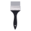 Pincel modelador de silicone, largo, firme, plano, flexível, acrílico e ferramenta de pintura à base de água, 3 polegadas 3