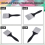Pincel modelador de silicone, largo, firme, plano, flexível, acrílico e ferramenta de pintura à base de água, 3 polegadas 10