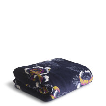 Vera Bradley Women's Fleece Oversized Throw Blanket Seurat Floral