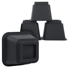 Vive Bed Risers Heavy Duty (4 pakke - 5 tommer) - M?bellifte Risers til sofabord Skrivebordsstole og sovesal Sengestigninger til sengeramme - Ben