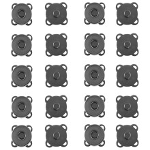 WAFJMAF 10 Sets magnetische Taschenverschlsse, Druckknpfe, Ton-in-Ton, Geldbrse, ideal zum Verschlieen von Handtaschen, Kleidung, Nhen, Basteln,