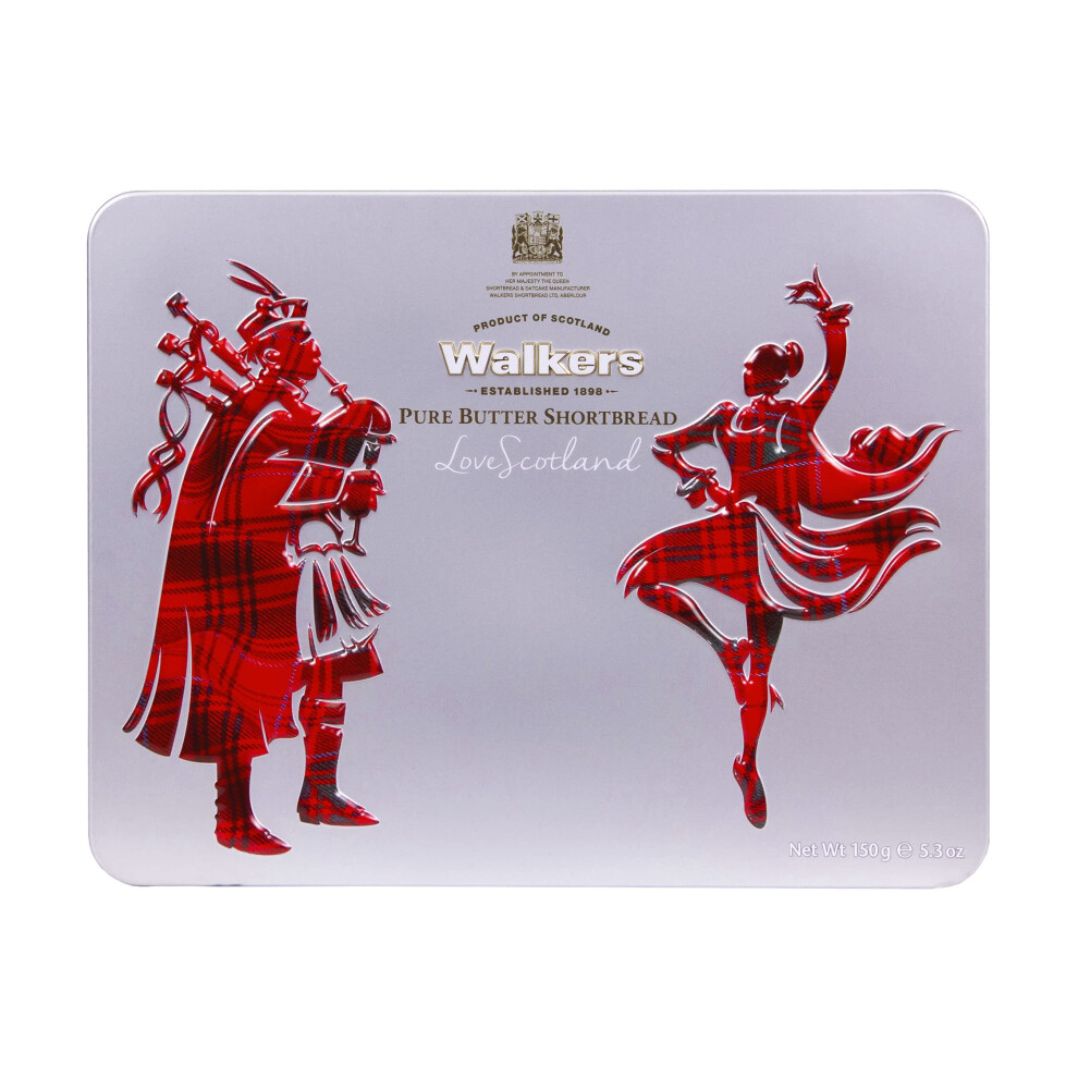 Walkers Shortbread Icona Highland Dancer Latta, 150 G
