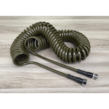 Vesioikea PCH-075-MG-4PKRS PCH-075-MG polyuretaanikierukka puutarhaletku 75 jalkaa oliivinvihre