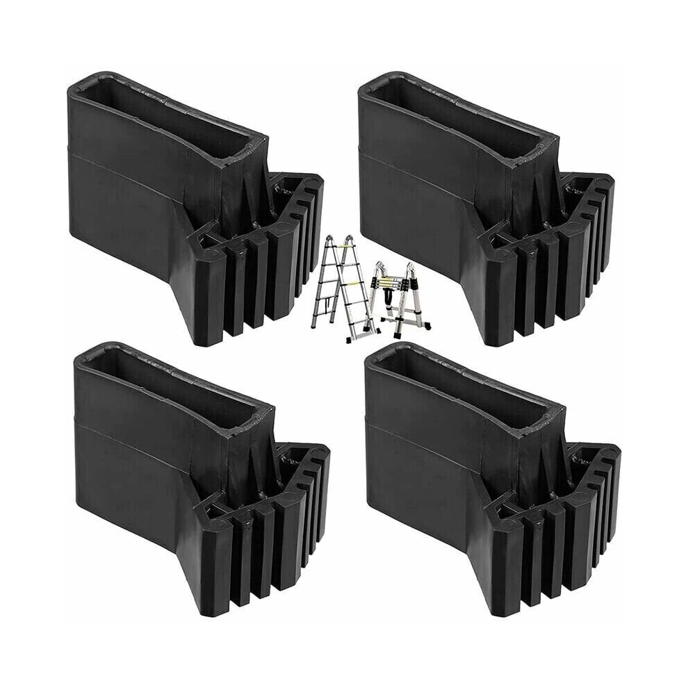 Ladder Foot Covers Feet Ladder Extension Ladder Feet Non-Slip Rubber Pads Universal Non-Slip Rubber Ladder Replacement Feet,Irisfr ?4pcs?