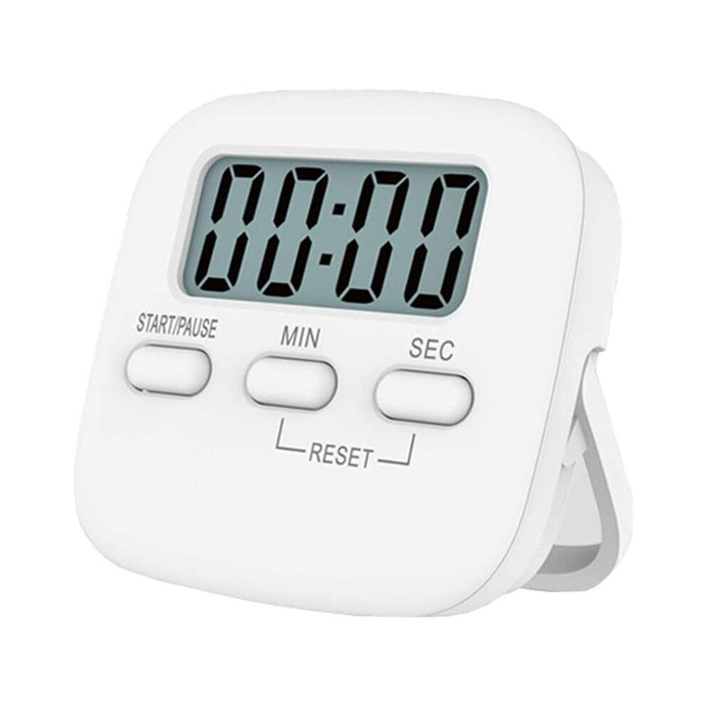 Kitchen timer with countdown and loud alarm