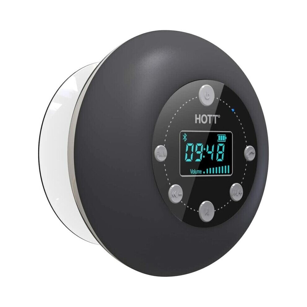 Shower Radio Bluetooth 5.0 Waterproof Speaker Wireless Bathroom Music