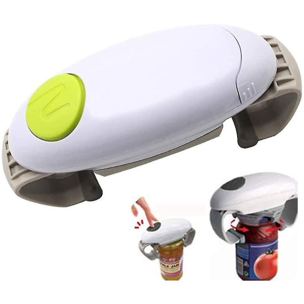 Automatic Jar Opener, One Touch Jar Opener Kitchen Tool, Electric Can Opener For Elderly People