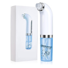 Usb Rechargeable Hydrodermabrasion Facial Machine, Portable Cycle Water Hydrafacial Machine At Home, Electric Microbubble Blackhead Remover Vacuu
