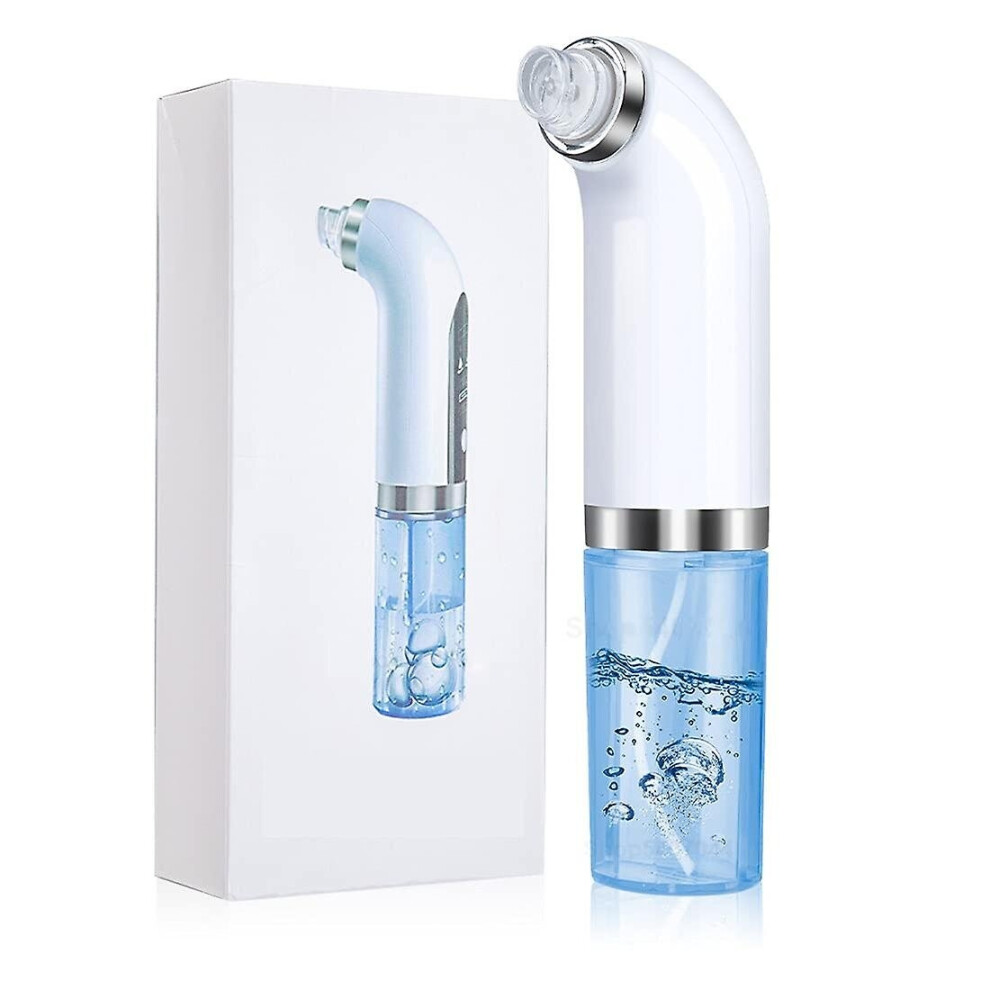 Usb Rechargeable Hydrodermabrasion Facial Machine, Portable Cycle Water Hydrafacial Machine At Home, Electric Microbubble Blackhead Remover Vacuu